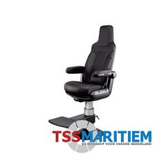 Stuurstoel - Norsap 1600 Comfort s, Klapbare Aluminium Rug, Rond, Flensvoet