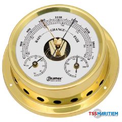 Talamex - Baro-/thermo-/hygrometer messing 125/100mm