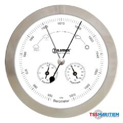 Talamex - Baro/thermo/hygrometer rvs 160mm