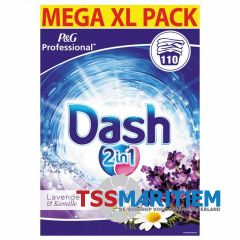 Dash Waspoeder 2-in-1 Lavendel En Kamille 7,15 KG