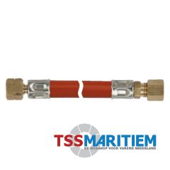 Gasslang ¼" links binnendraad x 8mm knel