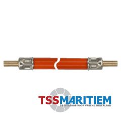 Gasslang  2 x 8 mm buis glad verlengstuk