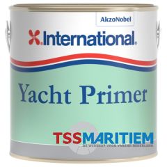 International Yacht Paint - Yacht Primer: Sneldrogende 1-component primer voor boven de waterlijn. Geschikt voor hout, polyester, epoxy, staal en aluminium. Grijze kleur voor optimale dekking."
