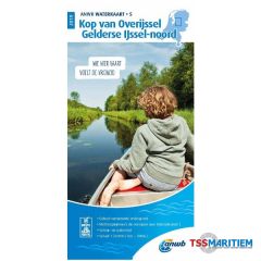 ANWB Waterkaart 5. Kop Overijssel/Gelderse IJssel-Noord 