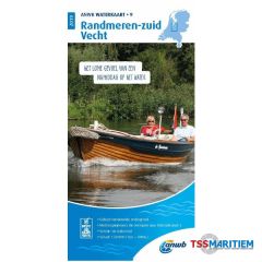 ANWB Waterkaart 9. Randmeren-Zuid/Vecht 