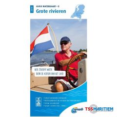 ANWB Waterkaart 8. Grote Rivieren 