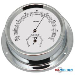 Talamex - Thermo-hygrometer verchroomd 125/100mm