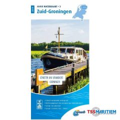 ANWB Waterkaart 3. Zuid-Groningen 